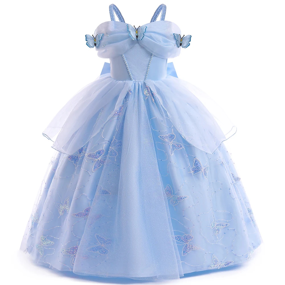 Cinderella Girls Blue Cosplay  - Evening Gown 评论和价格