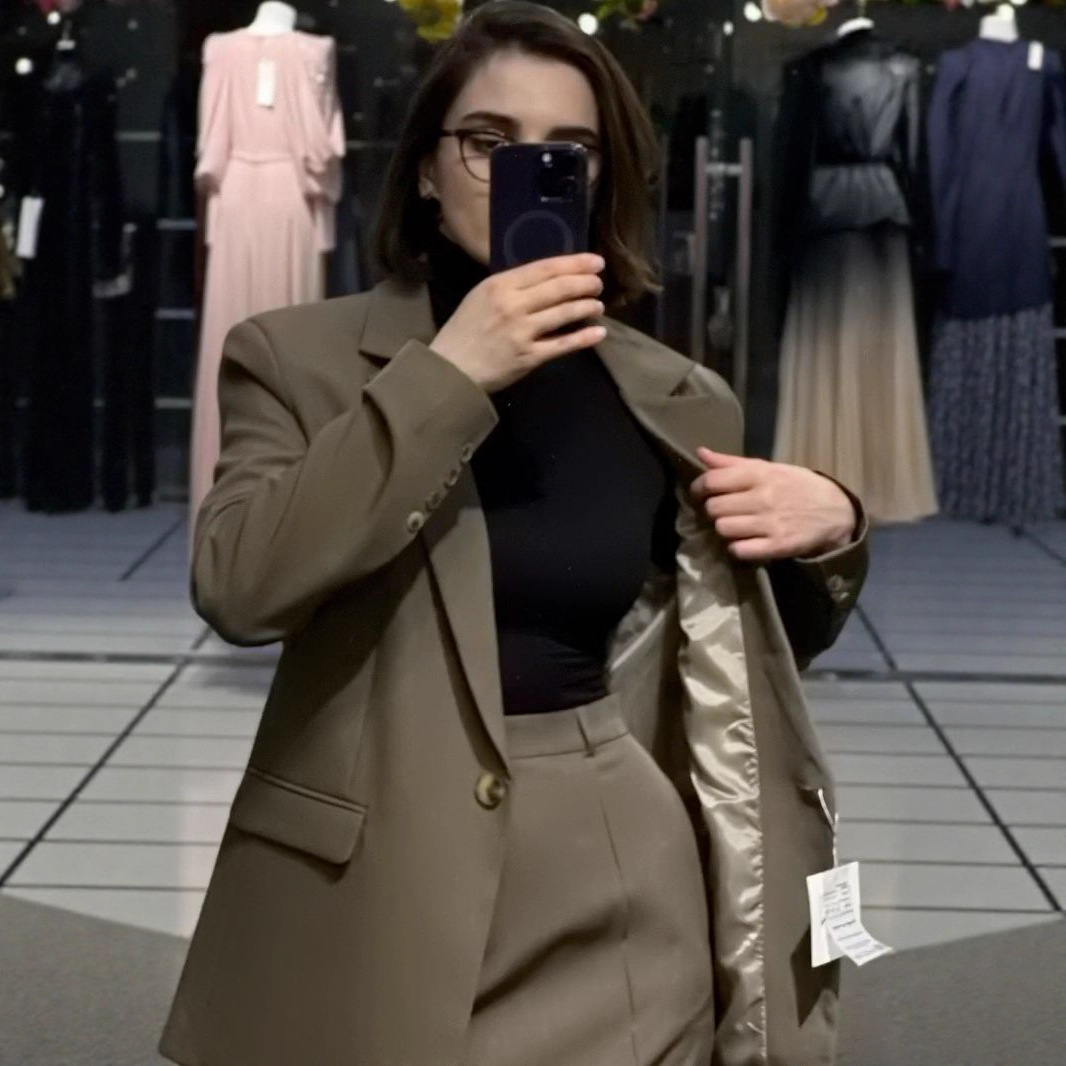 Allingentle Skirt Suit Women's - Womens Blazer 评论和价格