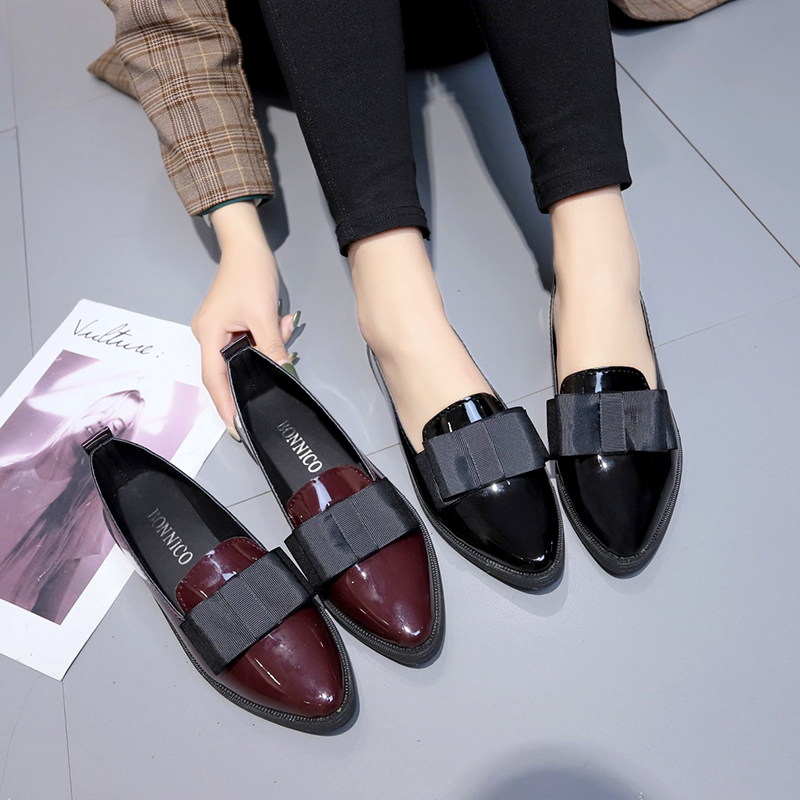 Black/ Wine Red Patent Leather - Womens Heels 评论和价格