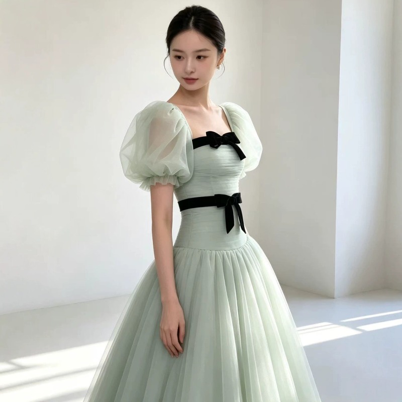 2026 New Women's Green Banquet - Evening Gown 评论和价格
