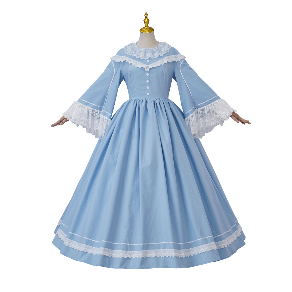 1860s Victorian Civil War Cosp - Evening Gown 评论和价格