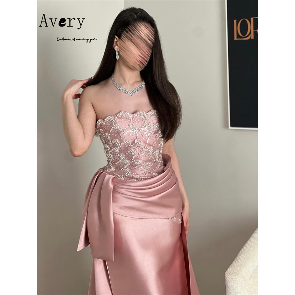 Avery Custom Pink Tube Top Fis - Wedding Dress 评论和价格