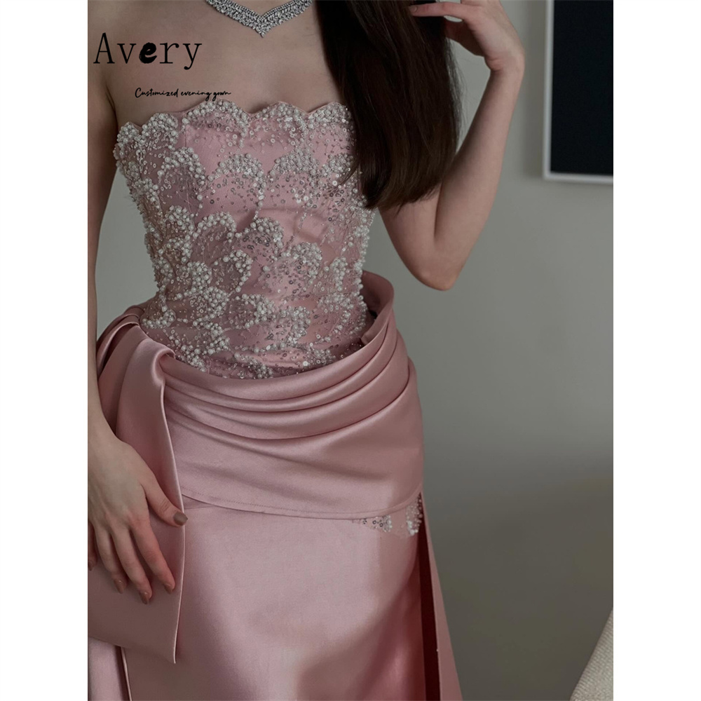 Avery Custom Pink Tube Top Fis - Wedding Dress 评论和价格
