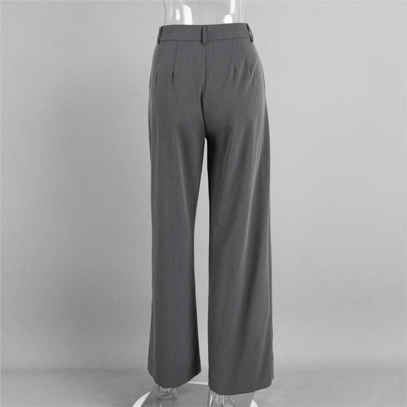 Women Suit Pants Wide Leg Trou - Tailored Trouser Wide 评论和价格